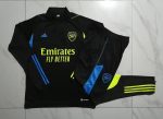 Arsenal 23-24 Half-Zip Jacket Black - 图片 9