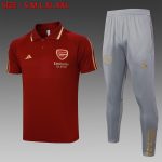 Arsenal 23/24 Polo Shirt Maroon