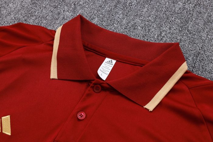 Arsenal 23/24 Polo Shirt Maroon - 图片 6