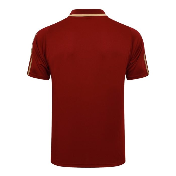 Arsenal 23/24 Polo Shirt Maroon - 图片 7