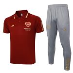 Arsenal 23/24 Polo Shirt Maroon - 图片 8