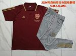 Arsenal 23/24 Polo Shirt Maroon - 图片 9