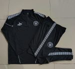 Manchester City Kids Black Half-Zip Jacket - 图片 4