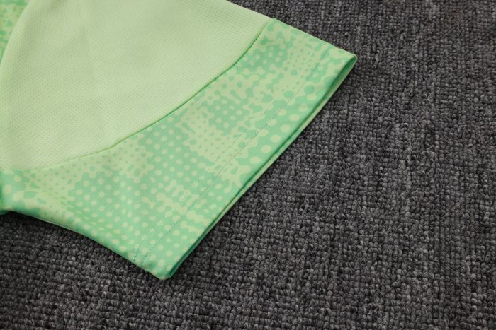 Manchester City Light Green Splatter Short Sleeve Training Shirt - 图片 5