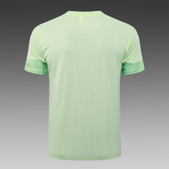 Manchester City Light Green Splatter Short Sleeve Training Shirt - 图片 7