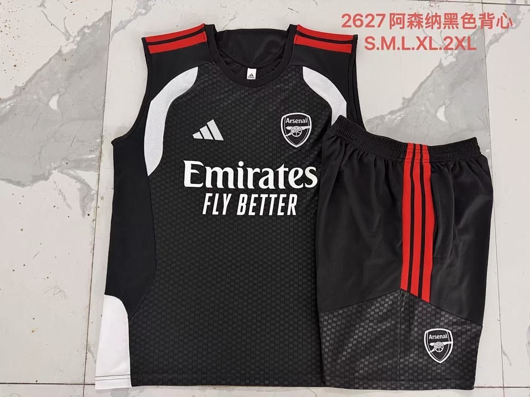 JER-3996_1 Arsenal Black Vest - 图片 1