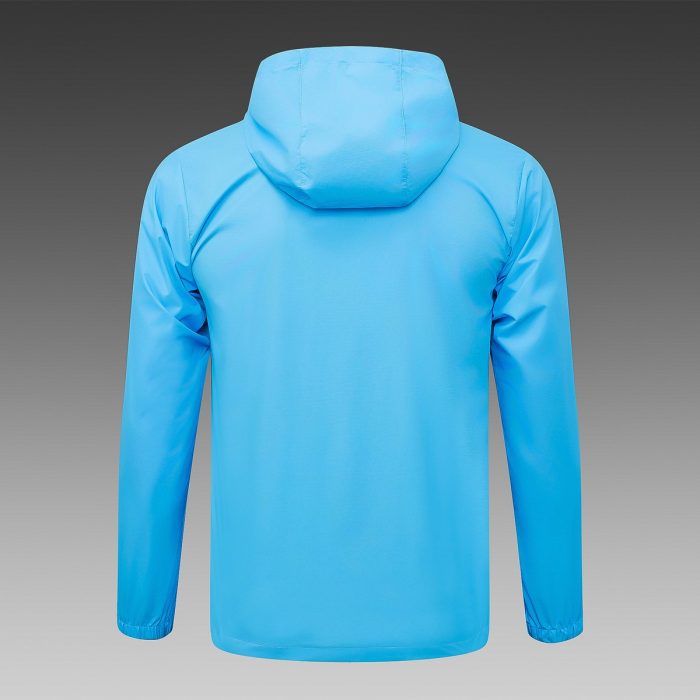 Manchester City 24-25 Light Blue Windbreaker - 图片 8