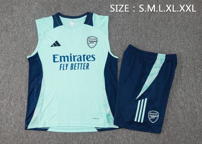 Arsenal 24/25 Light Green Vest - 图片 2