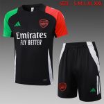 Arsenal 24-25 Black Short Sleeve Training Shirt