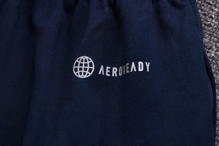Arsenal 22/23 Long Zipper Jacket Navy Blue - 图片 3