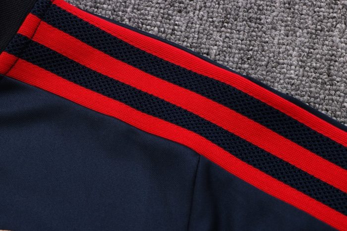 Arsenal 22/23 Long Zipper Jacket Navy Blue - 图片 7
