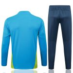 Manchester City 24/25 Player Version Lake Blue Half-Zip Jacket - 图片 7