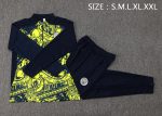 Manchester City 24/25 Half-Zip Jacket Fluorescent Green Player Version - 图片 2