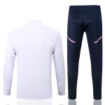 Arsenal 22/23 White Long Zip Jacket - 图片 7