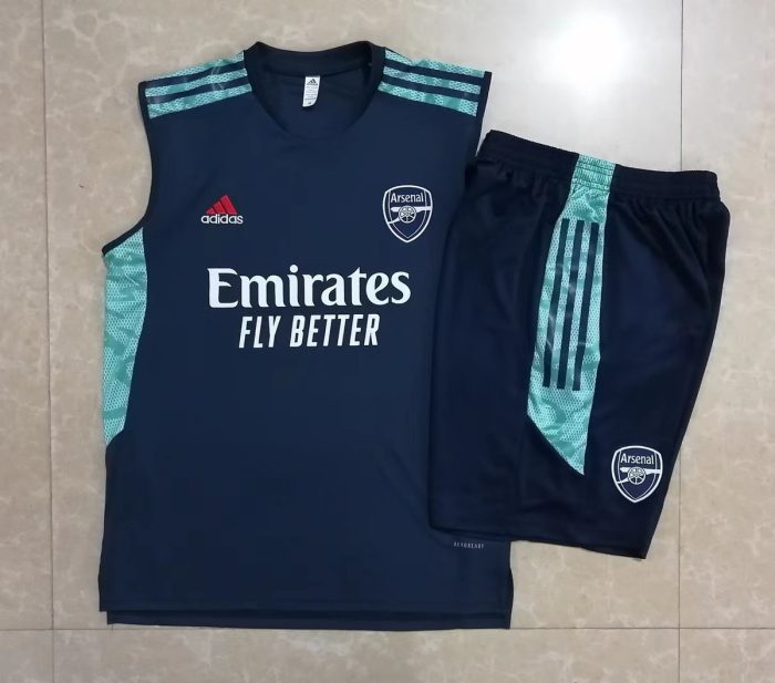 Arsenal 22/23 Blue Vest - 图片 9