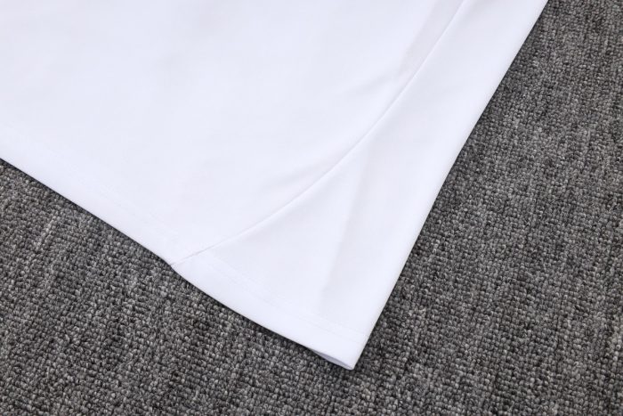 Arsenal White Short Sleeve Training Suit - 图片 3