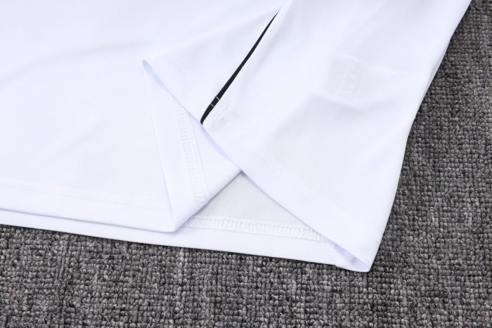 Arsenal White Short Sleeve Training Suit - 图片 4