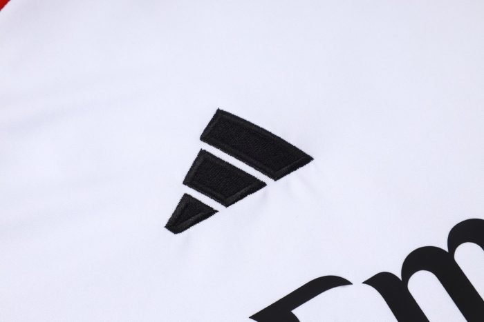 Arsenal White Short Sleeve Training Suit - 图片 5