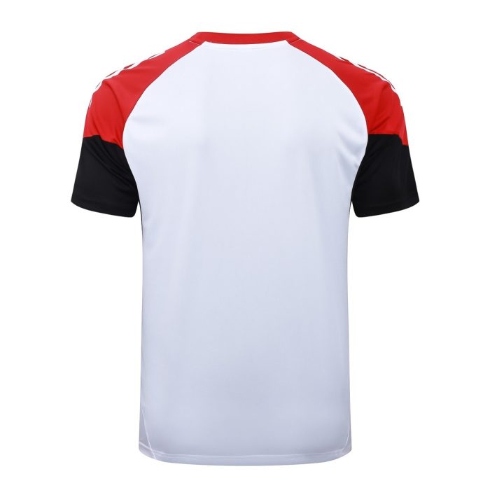Arsenal White Short Sleeve Training Suit - 图片 7