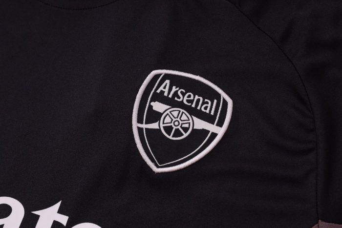 Arsenal 24/25 Dark Gray Short Sleeve Training Shirt - 图片 6