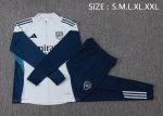 Arsenal 25/26 Half-Zip Jacket Grey - 图片 2