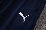 Manchester City Light Green Spray Print Half-Zip Jacket - 图片 4