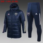 Arsenal 2021 Navy Blue Cotton Jacket S-2XL