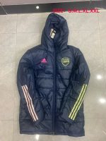 Arsenal 2021 Navy Blue Cotton Jacket S-2XL - 图片 9