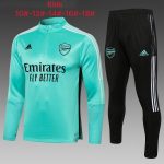 Arsenal 21-22 Half-Zip Green Kids - 图片 2
