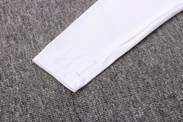 Arsenal 22-23 White Half-Zip Jacket - 图片 6