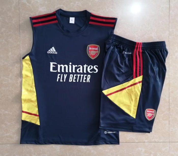 Arsenal 22/23 Blue Vest - 图片 9