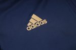 Arsenal 23-24 Long Zip Jacket Navy Blue - 图片 6