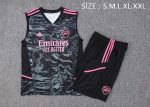 Arsenal 23-24 Black Vest (Spray Ink) - 图片 2