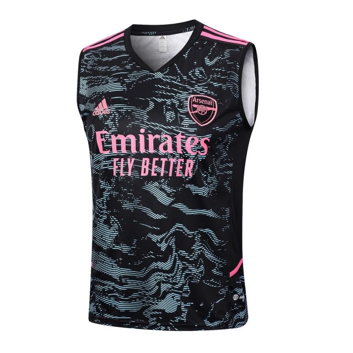 Arsenal 23-24 Black Vest (Spray Ink) - 图片 8
