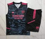Arsenal 23-24 Black Vest (Spray Ink) - 图片 9