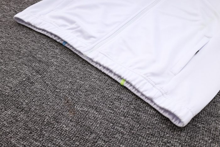 Arsenal 23-24 White Long Zipper Jacket - 图片 4