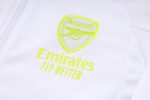 Arsenal 23-24 White Long Zipper Jacket - 图片 6