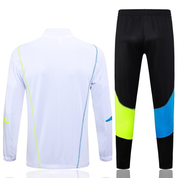 Arsenal 23-24 White Long Zipper Jacket - 图片 7