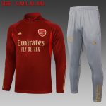 Arsenal 23-24 Half-Zip Jacket Maroon