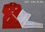 Arsenal 23-24 Half-Zip Jacket Maroon - 图片 2