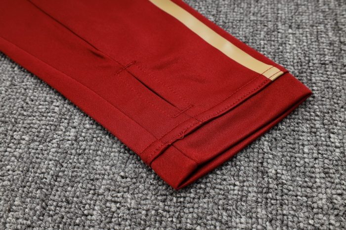 Arsenal 23-24 Half-Zip Jacket Maroon - 图片 7