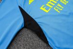Arsenal 23-24 Half Zip Jacket Lake Blue - 图片 7