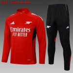 Arsenal Red Half-Zip Jacket