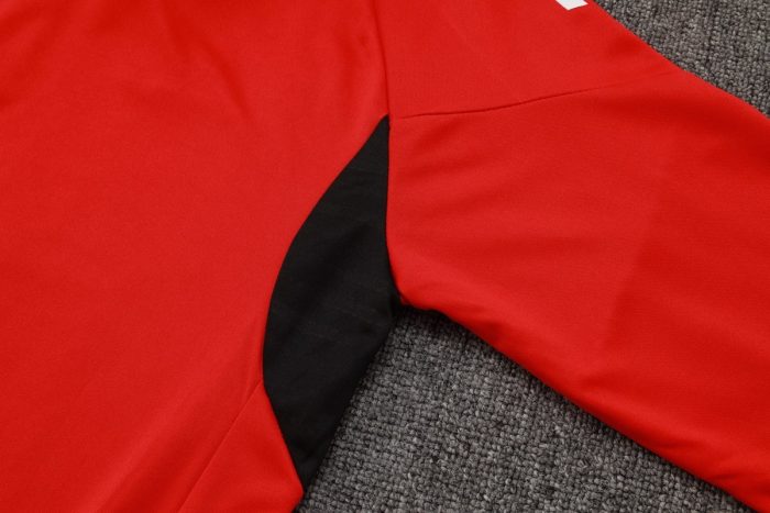 Arsenal Red Half-Zip Jacket - 图片 5