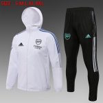 Arsenal 21-22 White Windbreaker