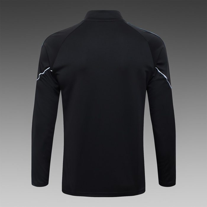 Manchester City 25/26 Half-Zip Jacket Black - 图片 8