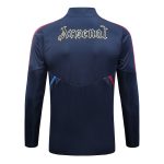 Arsenal 23-24 Half-Zip Jacket Navy Blue - 图片 8