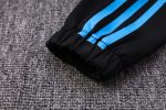 Arsenal 23-24 Long Zip Jacket Black - 图片 6