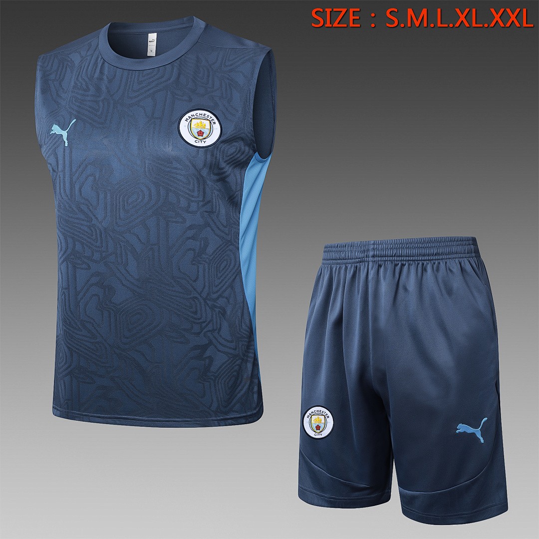 JER-4064_1 Manchester City 24/25 Vest - 图片 1