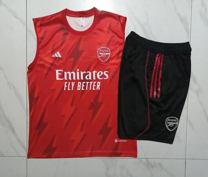 Arsenal 23-24 Red Vest - 图片 9
